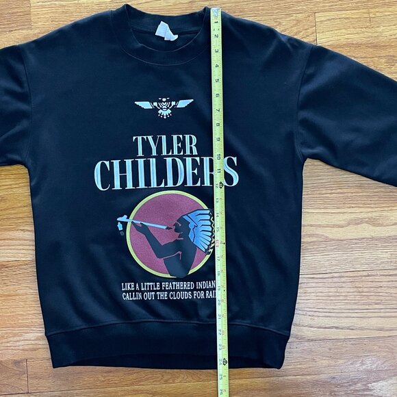 Tyler Childers Feathered Indians Calling Out Sweatshirt Adult Size Medium - Picture 4 of 9